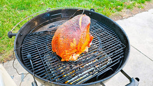 Bone In Turkey Breast - Weber Kettle Grill