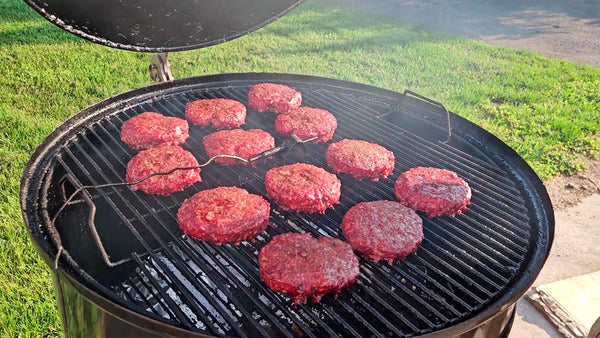 Smoked Hamburgers - Burgers on a Smoker